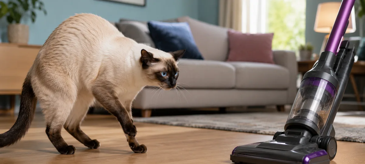 do cats hate the vacuum