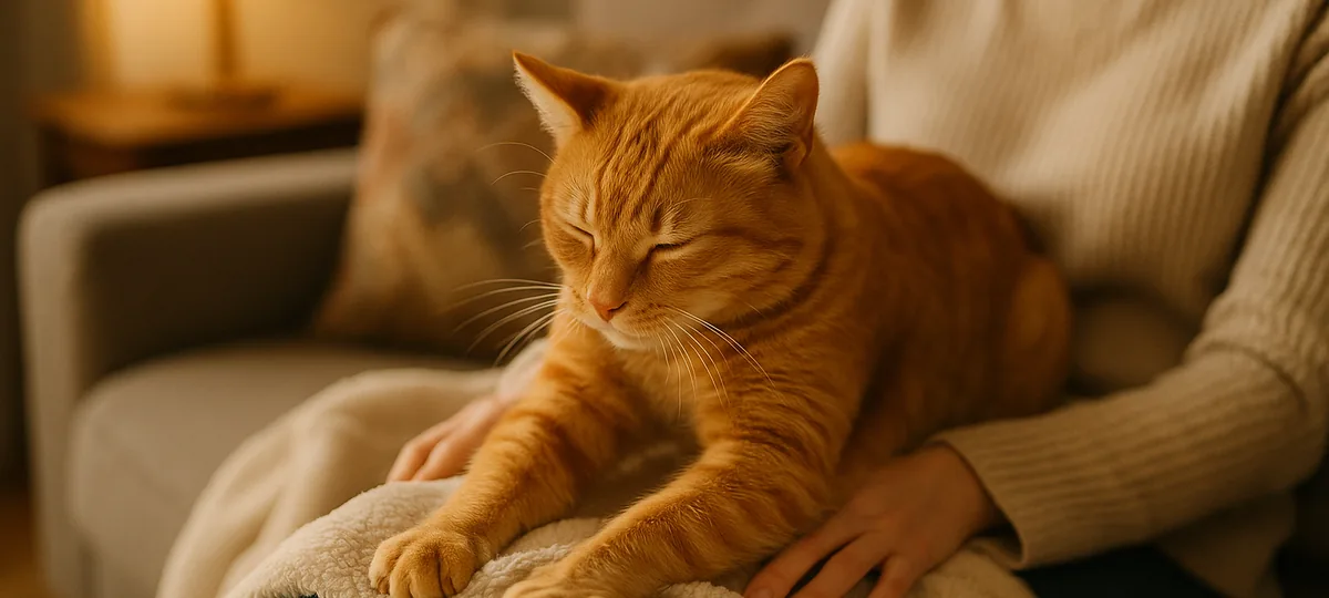 why does my cat knead me