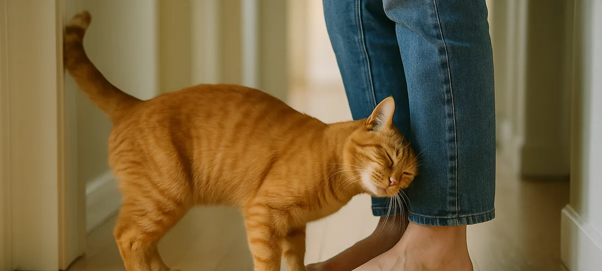 why does my cat rub against me