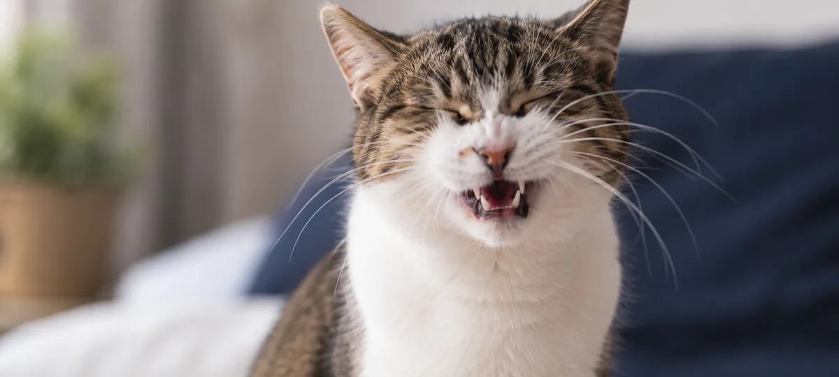 why is my cat sneezing